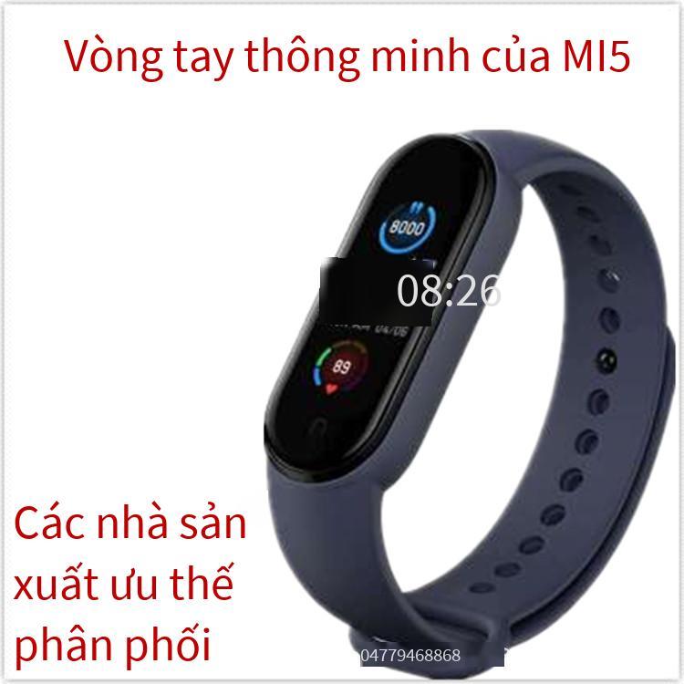 Giá Đặc Biệt M5 Vòng Tay Thông Minh Đo Nhịp Tim Huyết Áp Oxy Máu Thể Thao Đếm Bước Camera Điều Khiển Từ Xa Mới