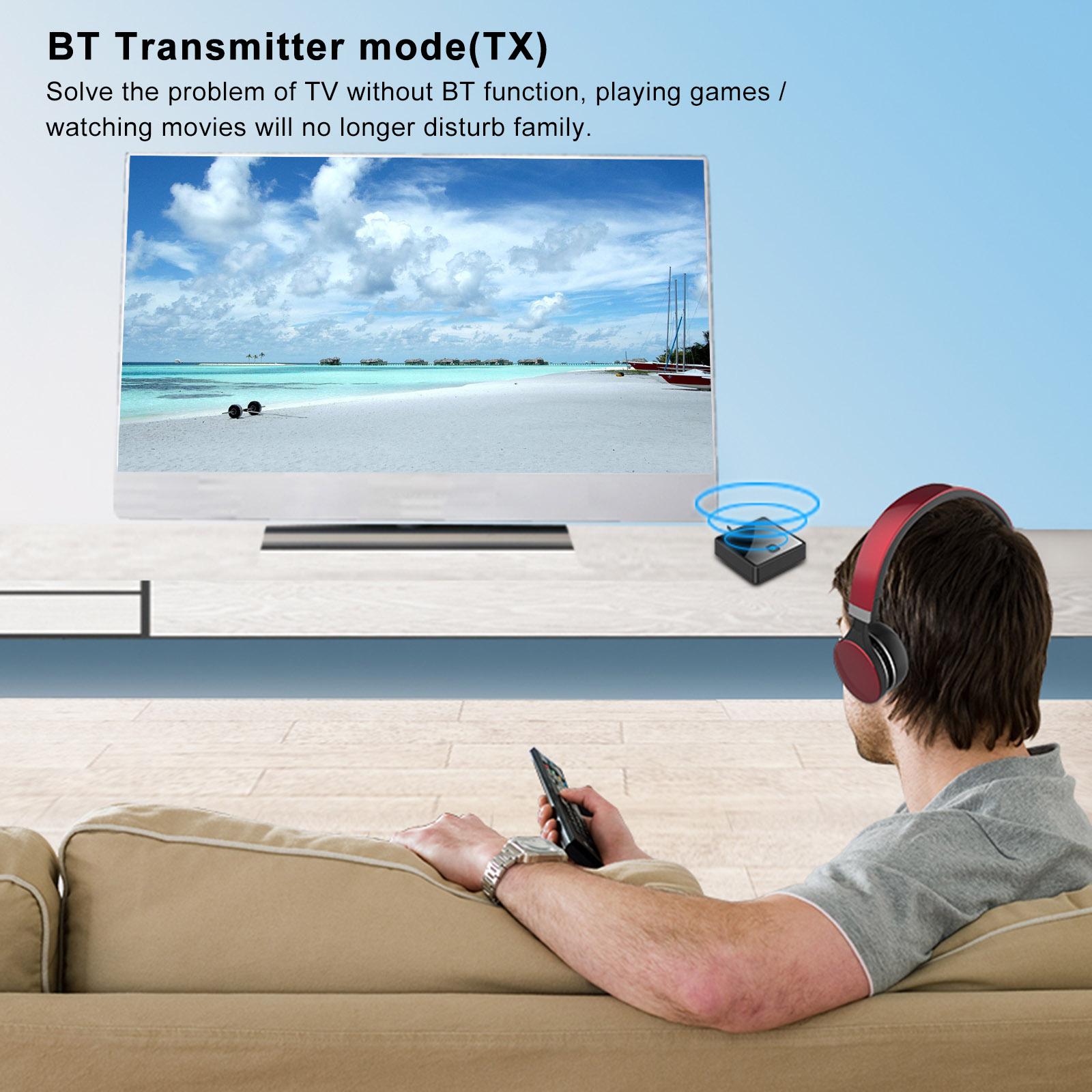 Bộ loa ZF-380 Bluetooth 5.0, 2 trong 1 Bộ chuyển đổi quang học AUX không dây