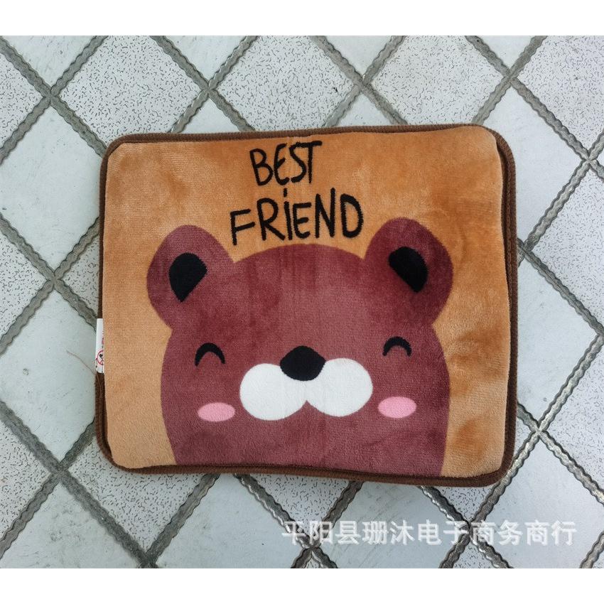 Túi sưởi hình thú 25x18cm - Túi chườm nóng lạnh giữ nhiệt đa năng
