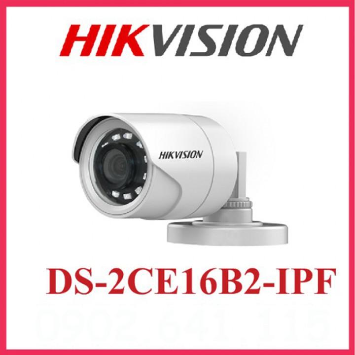 Camera HDTVI 2MP HIKVISION DS-2CE16B2-IPF - Hàng Chính Hãng