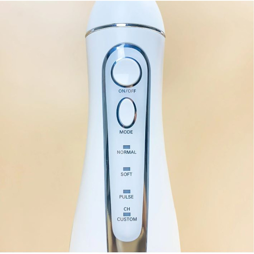 Máy Tăm Nước Không Dây LocknLock Cordless Oral Irrigator màu xanh ENR156BLU, Hàng chính hãng, 4 chế độ làm sạch- JoyMall