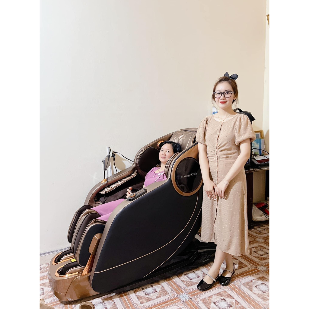 GHẾ MASSAGE OKINAWA OS 636 - CON LĂN MASSAGE 5D MAX