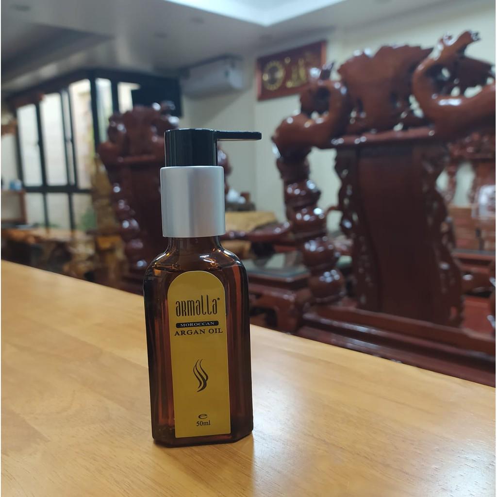 TINH DẦU ARMALLA ARGAN OIL DƯỠNG BÓNG PHỤC HỒI, TÁI TẠO TÓC CHUYÊN SÂU 50ML - HÀNG CHÍNH HÃNG