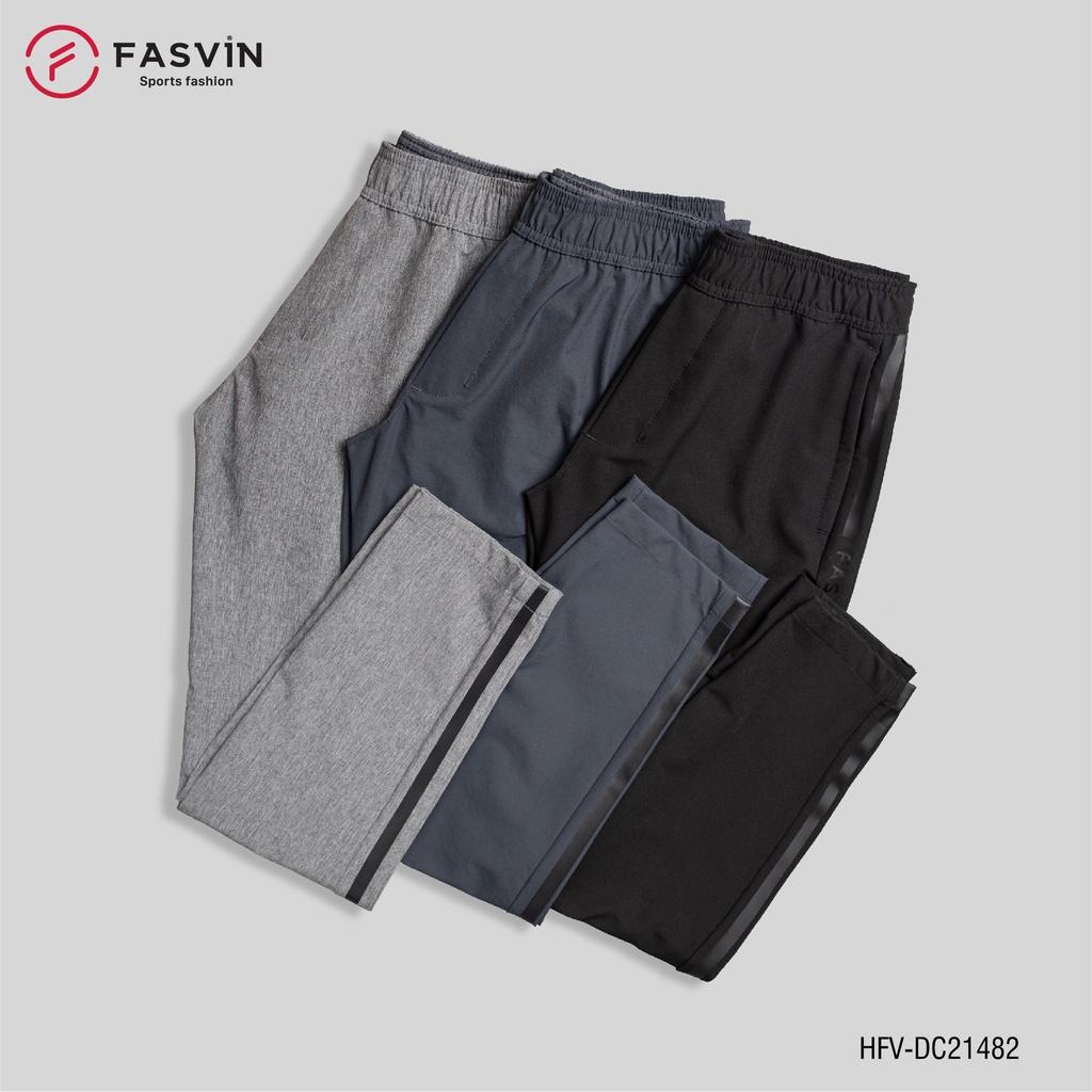 Quần dài thể thao nam Fasvin DC21482.HN vải gió chun đẹp mềm mại ống suông 1 lớp co dãn, thoải mái.