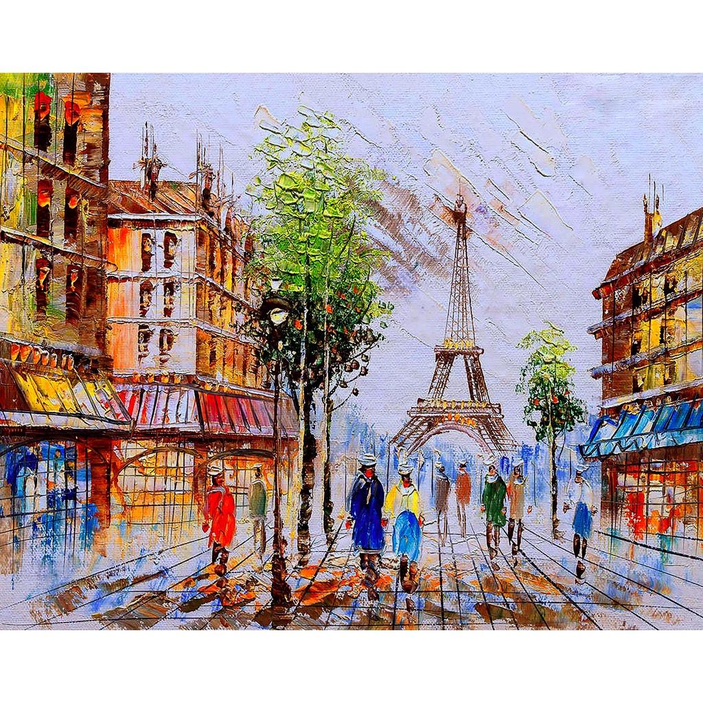 Bộ ghép hình hộp 500 mảnh-Paris Hoa Lệ
