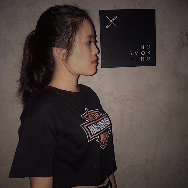 ️Áo croptop MOTOR HARLEY-DAVISON COMPANY siêu hot dưới 55kg