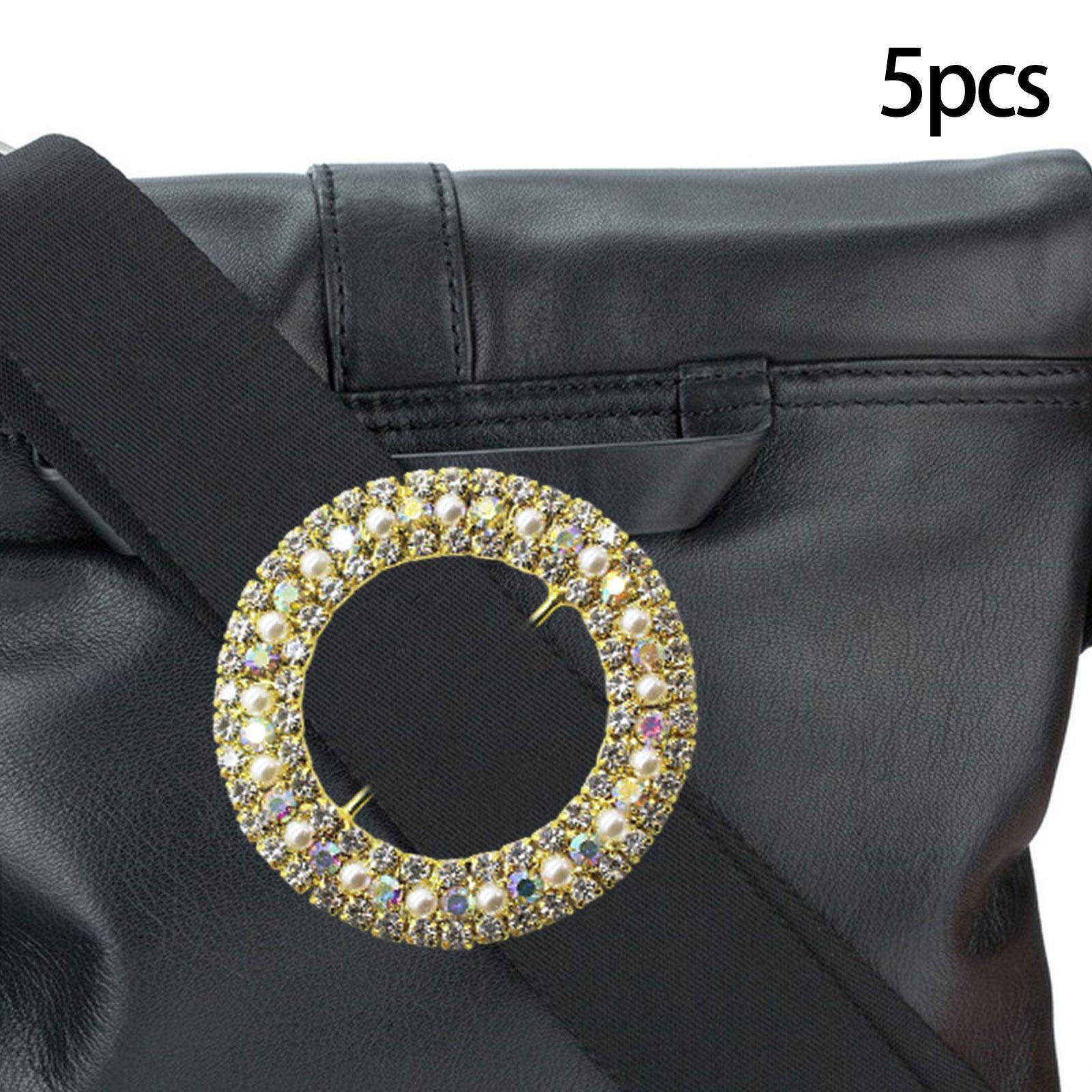 10x Round Metal Flatback Buckles Gift Slider Fittings Decor for Invitation