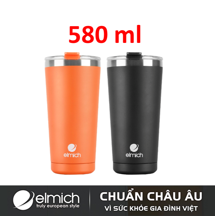 Ly giữ nhiệt Elmich 580ml - EL3666 - hàng Elmich Việt Nam