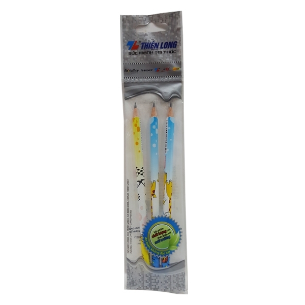 Bộ 2 Vỉ 3 Bút Chì Gỗ GP-03