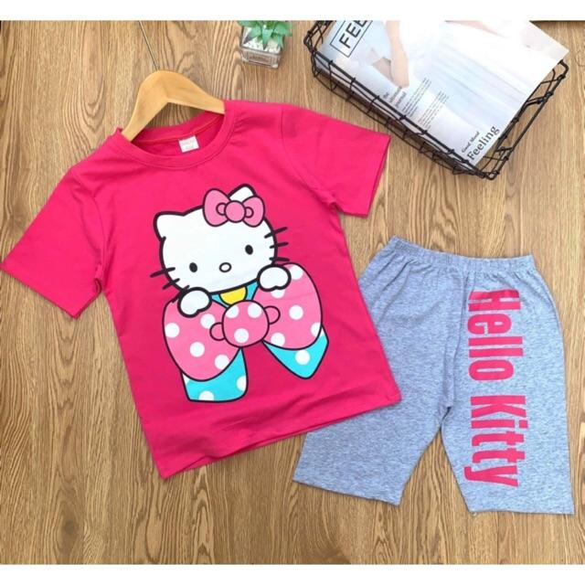 Bộ Cotton bé gái