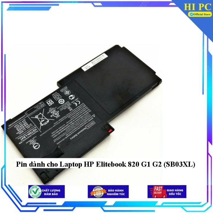 Pin dành cho Laptop HP Elitebook 820 G1 G2 (SB03XL) - Hàng Nhập Khẩu