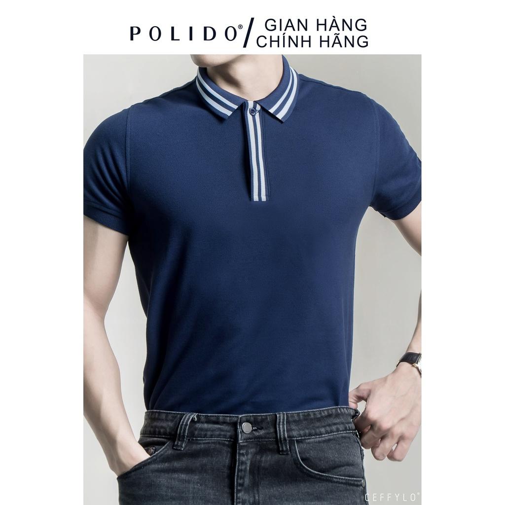 Áo Polo Nam Phối Cổ CEFFYLO Lịch Sự, Chuẩn Style