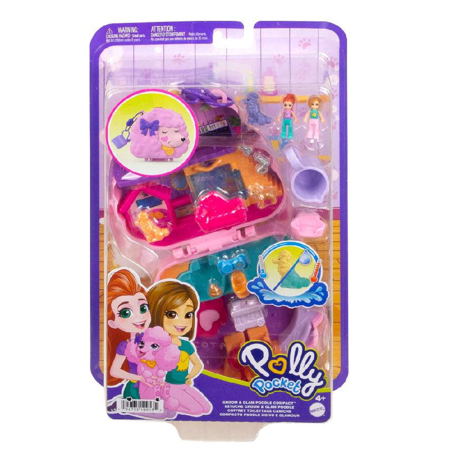Đồ Chơi Spa Thư Giãn Với Cún Poodle POLLY POCKET HKV35/FRY35