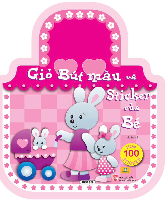Sách - Bút Màu Và Sticker Của Bé ( Hơn 100 Sticsker ) - ndbooks
