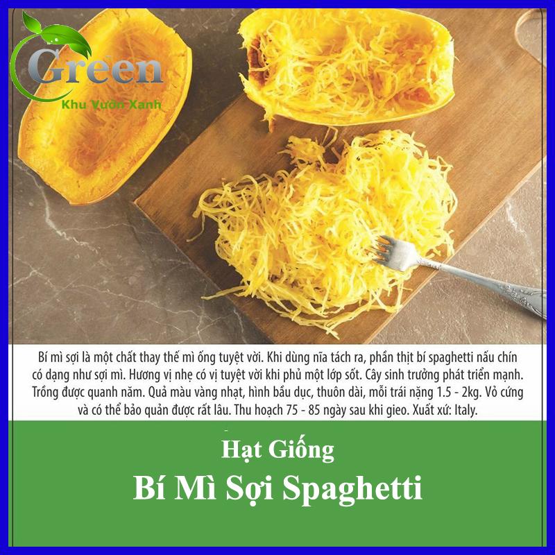 Hạt Giống Bí Mì Sợi Spaghetti Ý