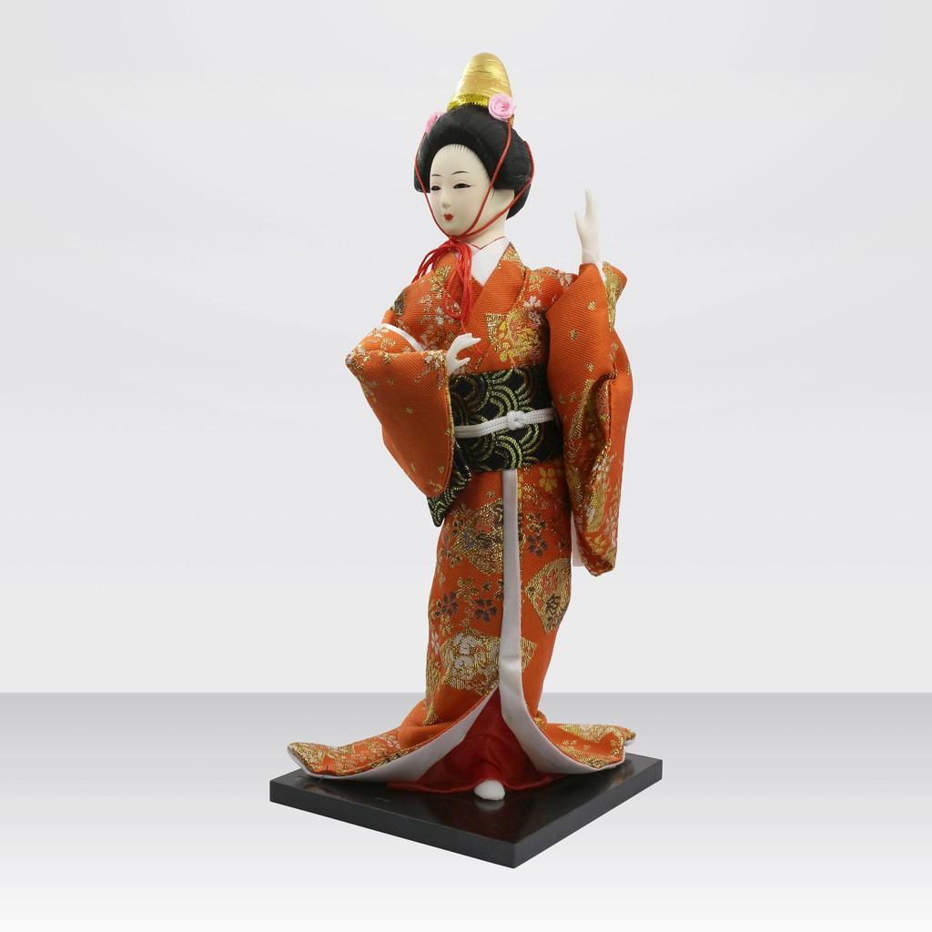 Búp bê Geisha cao 30cm mặc trang phục truyền thống Nhật Bản - mẫu Y67 (ảnh thực tế)