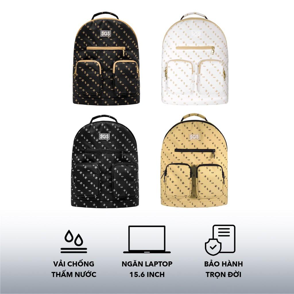 Balo Họa Tiết Monogram SAIGON SWAGGER Ngăn Chống Sốc Laptop 15.6inch