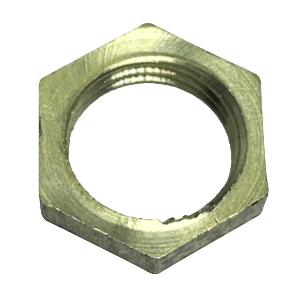 Nut Lock Screw Nut Brass Hexagonal Brass Shaped Round Nut Accessory
