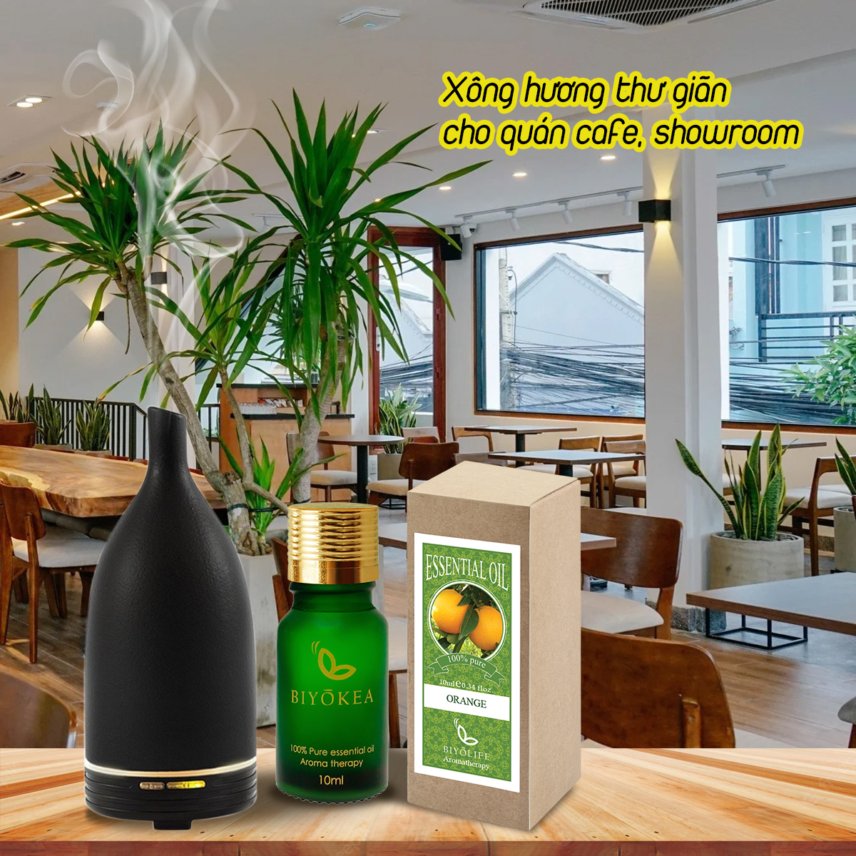 Tinh Dầu Hoa Cam Biyokea