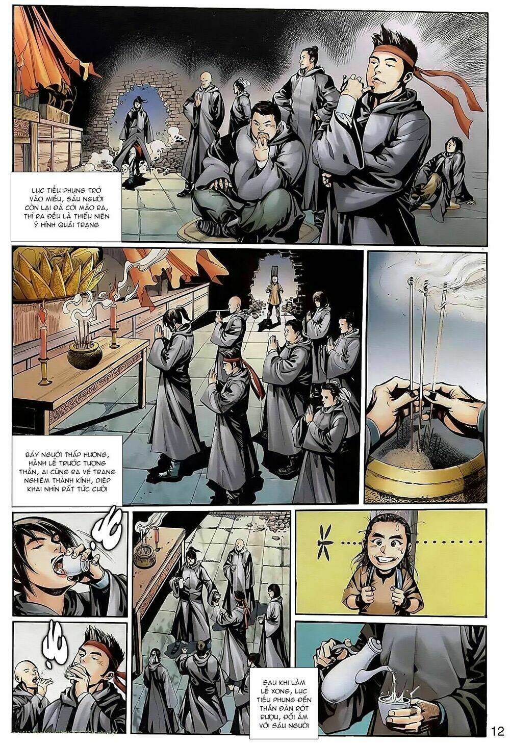 cổ long thiếu hiệp truyện chapter 4 12