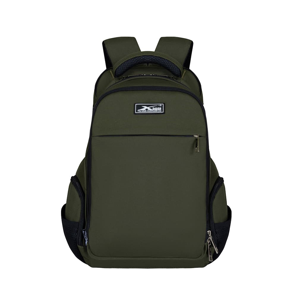 Balo du lịch chống nước cao cấp Xbags Travel – Balo phượt cỡ lớn, nhiều ngăn tiện lợi, bền đẹp xanh rêu thời trang XB1001