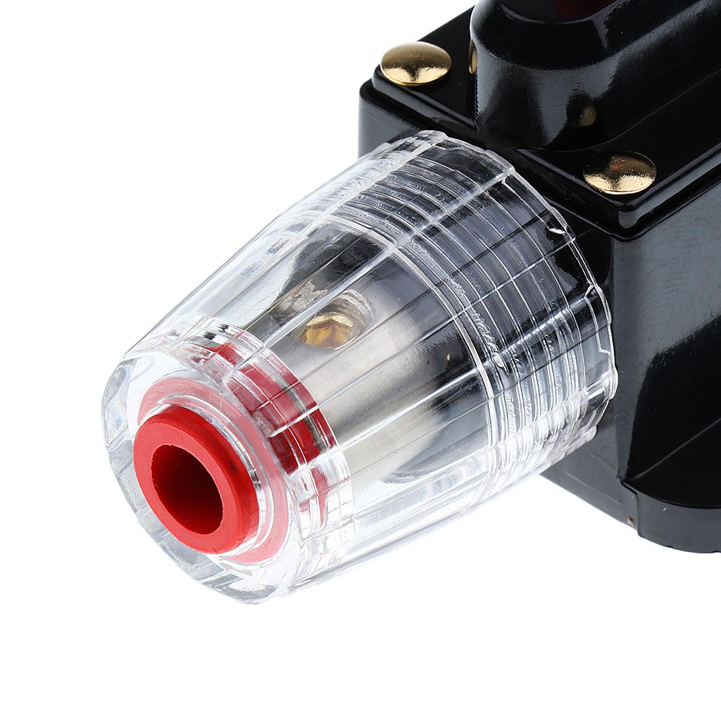 2pcs 12V-24V 50A Circuit Breaker Reset Fuse Car Boat Fuse Holder Waterproof Fuse For Protection System