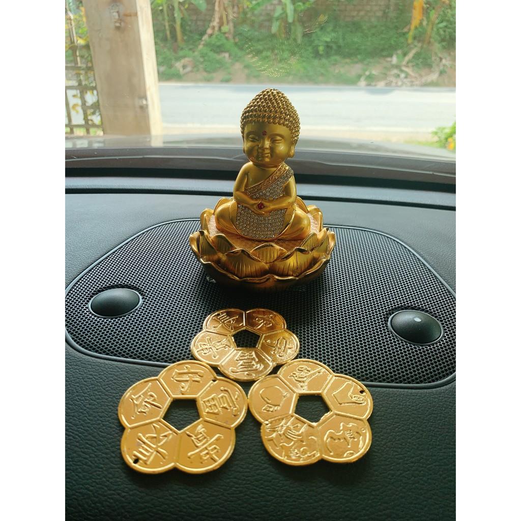 Đồng tiền HOA MAI - Hoa mai kim tiền