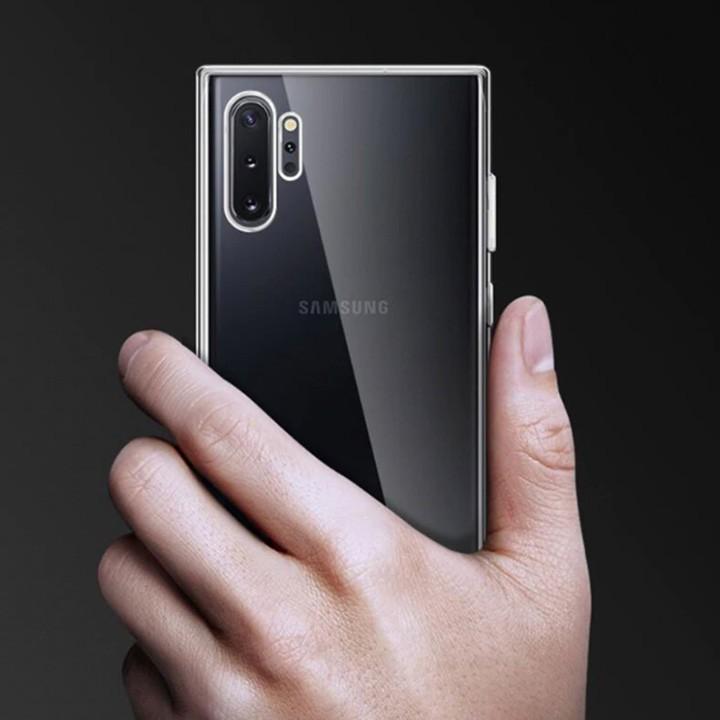 Ốp lưng dẻo silicon trong suốt dành cho SAMSUNG GALAXY NOTE 10 PLUS