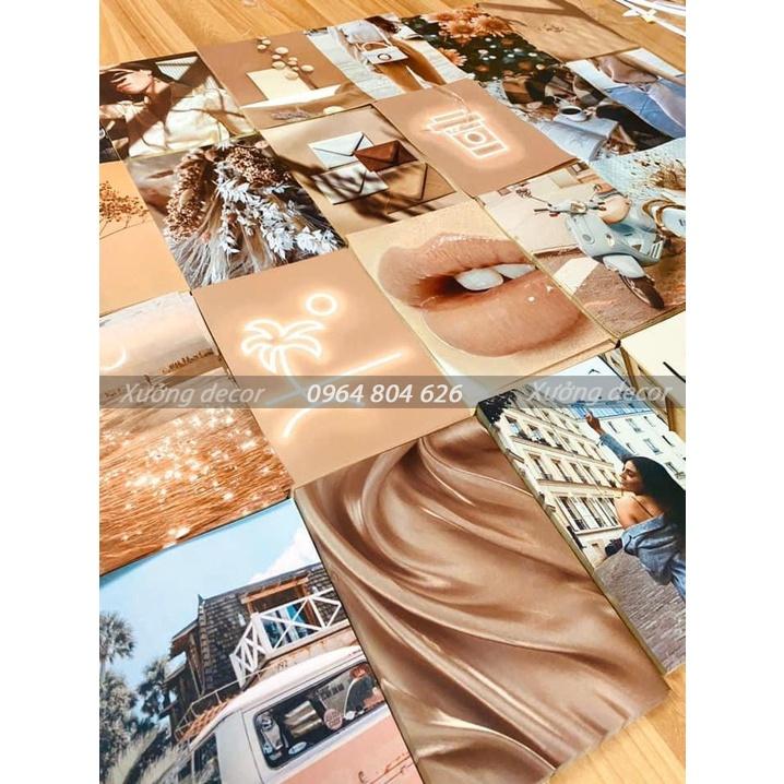 Set 24 hình Wall Collection Sticker dán tường trang trí decor phòng ngủ instargram - theme Mùa Thu 1304