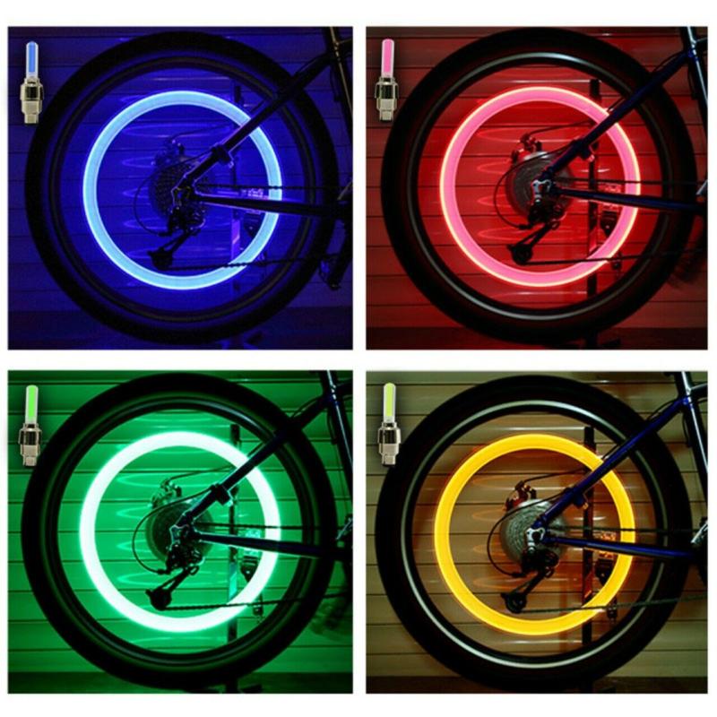 Đèn LED Van Bánh Xe Máy Ô tô Xe Đạp Siêu Đẹp,Đèn LED Neon Gắn Bánh Xe Đạp,Đèn Van Xe Chất Lượng Cao