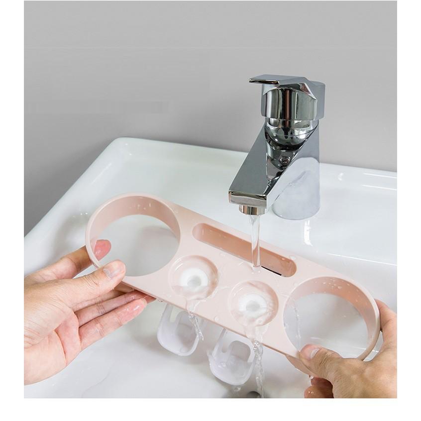 Bộ 2 Nhả Kem Đánh Răng ECOCO Cao Cấp Kèm 4 cốc