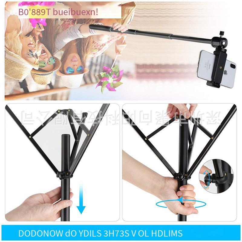 Giao hàng nhanh Vòng công cụ phát sóng trực tiếp 10 inch lấp đầy ánh sáng kính thiên văn giá đỡ gậy chụp ảnh tự sướng cho điện thoại di động Đèn LED làm đẹp đèn vòng ánh sáng