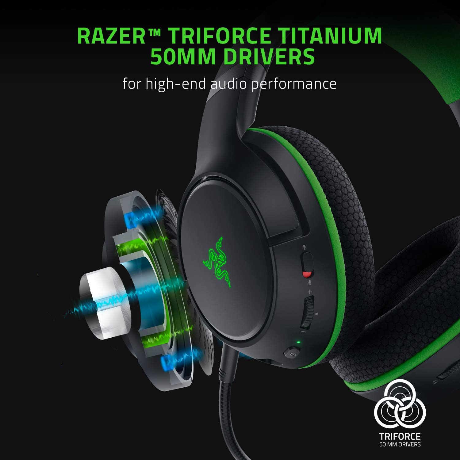 Tai nghe chơi Game Razer Kaira Pro for Xbox - Hàng chính hãng