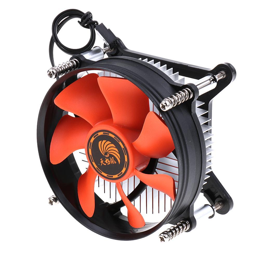 Aluminum Hydraulic CPU  Fans   for  LGA775/1155