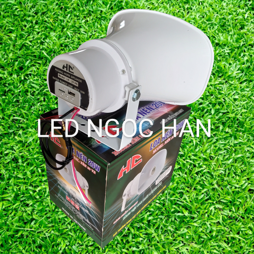 Loa nén 20W TF/USB/FM/AUX/BLUETOOTH liền công suất làm loa led phá.o hoa, phóng thanh, loa bán hàng rong, loa camera, giả tiếng chim hót