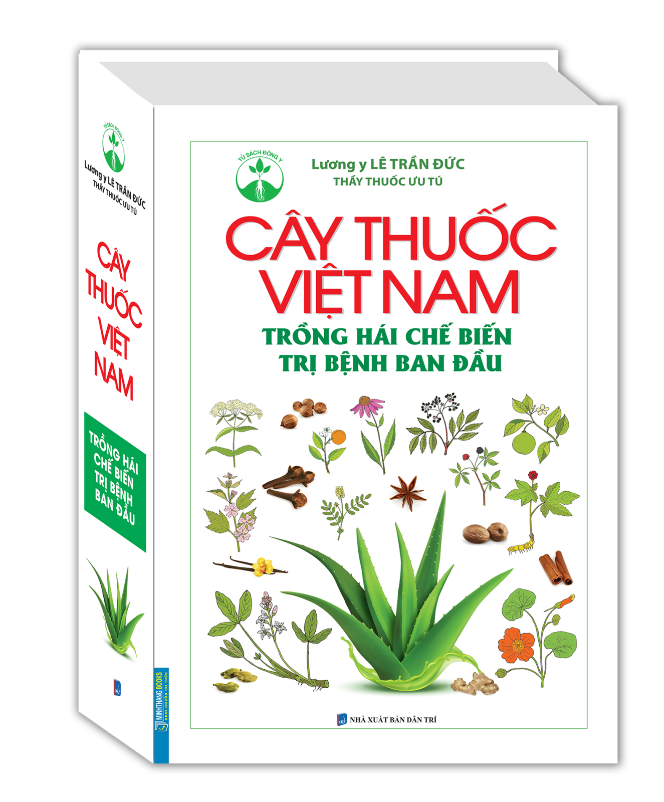 Sách - Cây thuốc Việt Nam trồng hái chế biến trị bệnh ban đầu (bìa cứng)