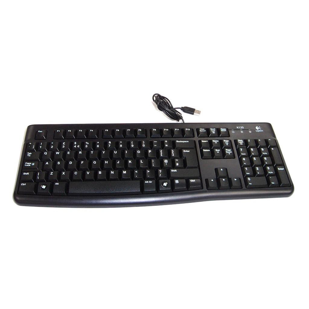 Bàn phím Logitech K120 có dây - Hàng chính hãng