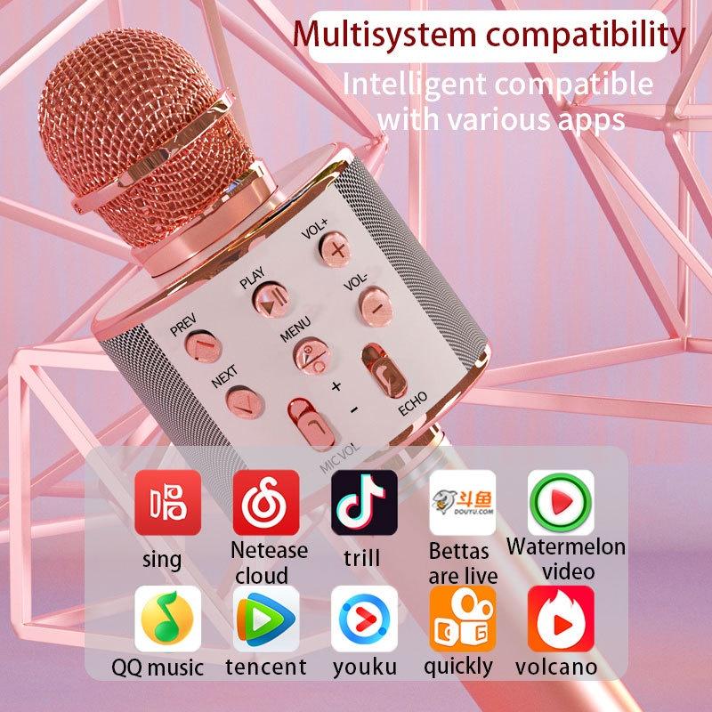 Micro bluetooth Phiên Bản Tiếng Anh K Hát treasure Không Dây Phiên Bản Tiếng Anh