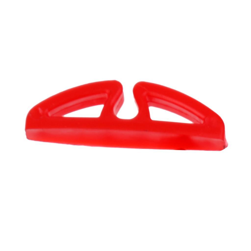 50 Pieces Plastic Hook Keeper Fishing Lure Hook Keeper Tool Hanging Baits Accessories Small Size Bright Color