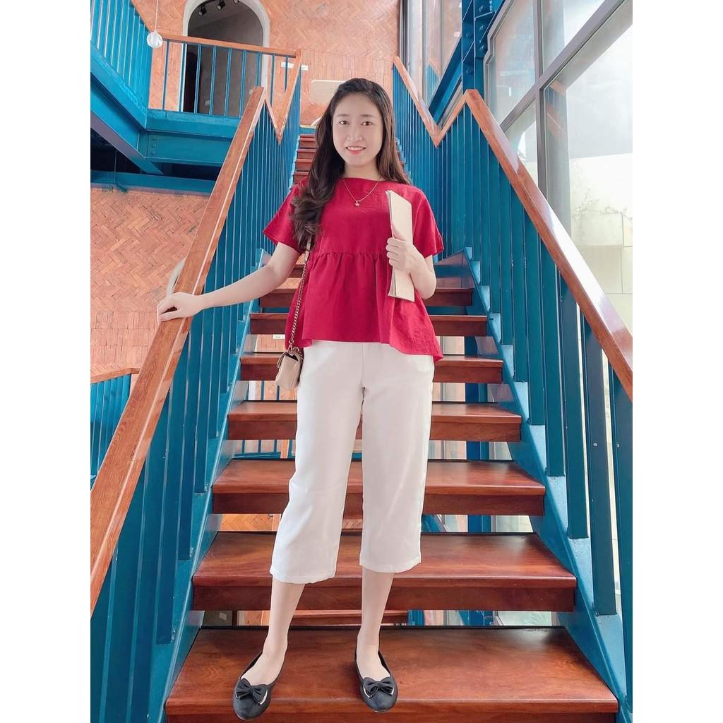 Quần nữ dáng suông