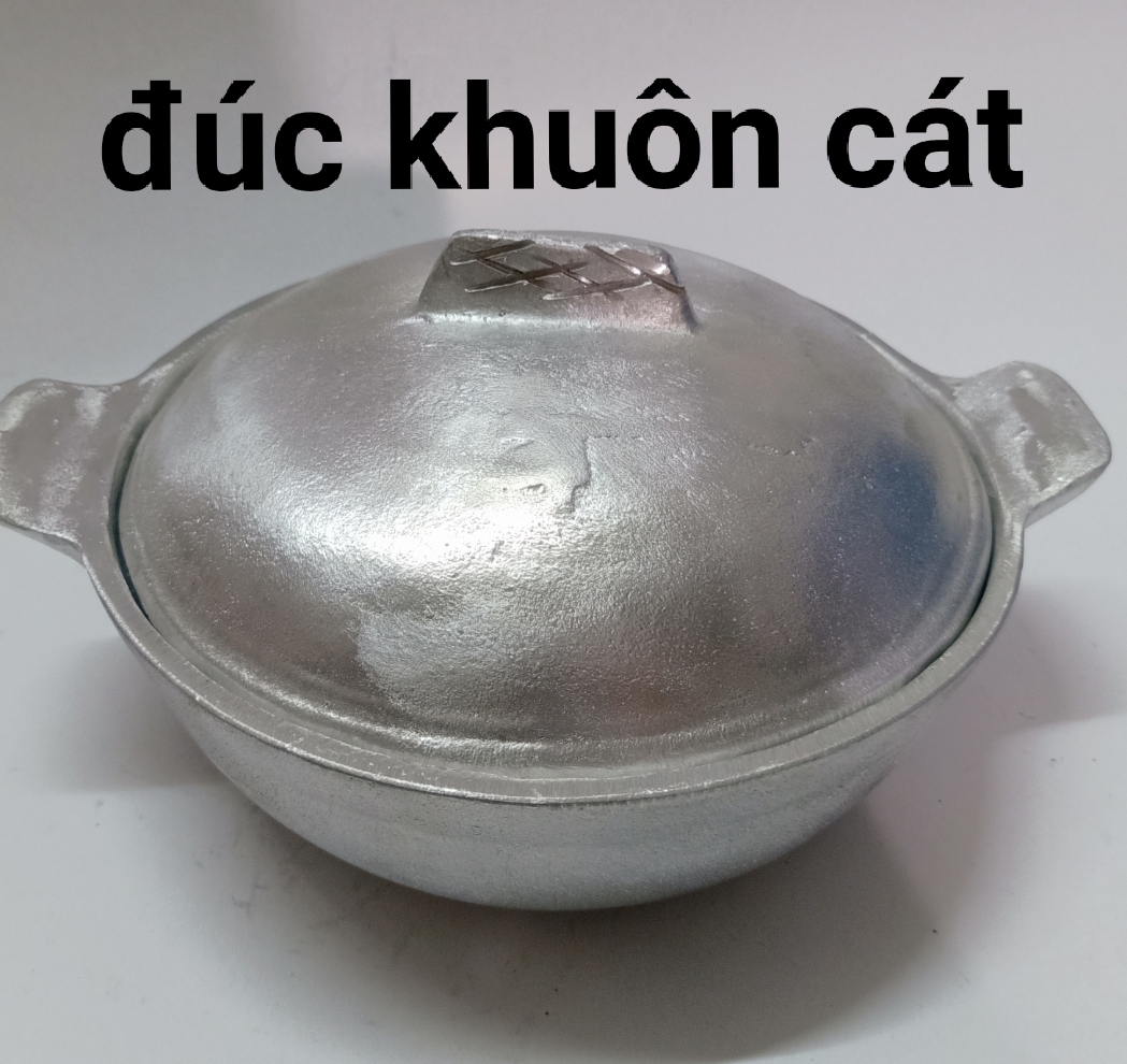 Nồi gang kho tộ đường kính 21 cm