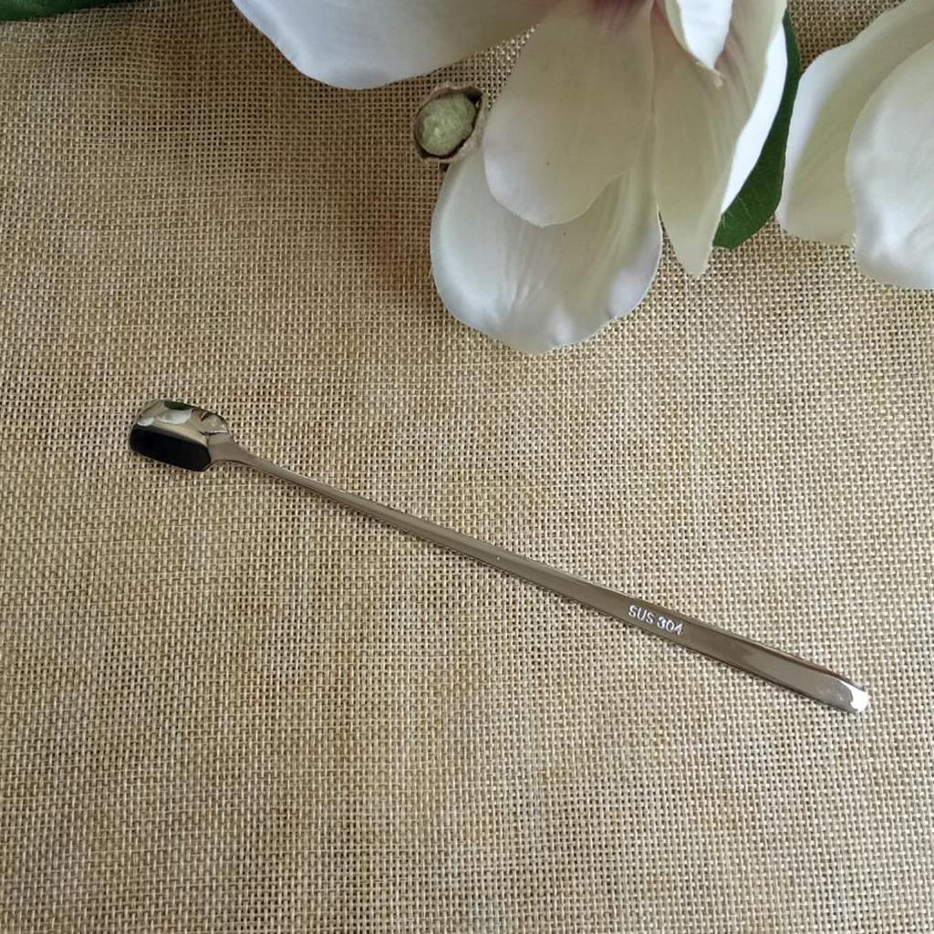 2xStainless Steel Long Mixing Stirring Spoon Coffee Spoon Ice Multipurpose