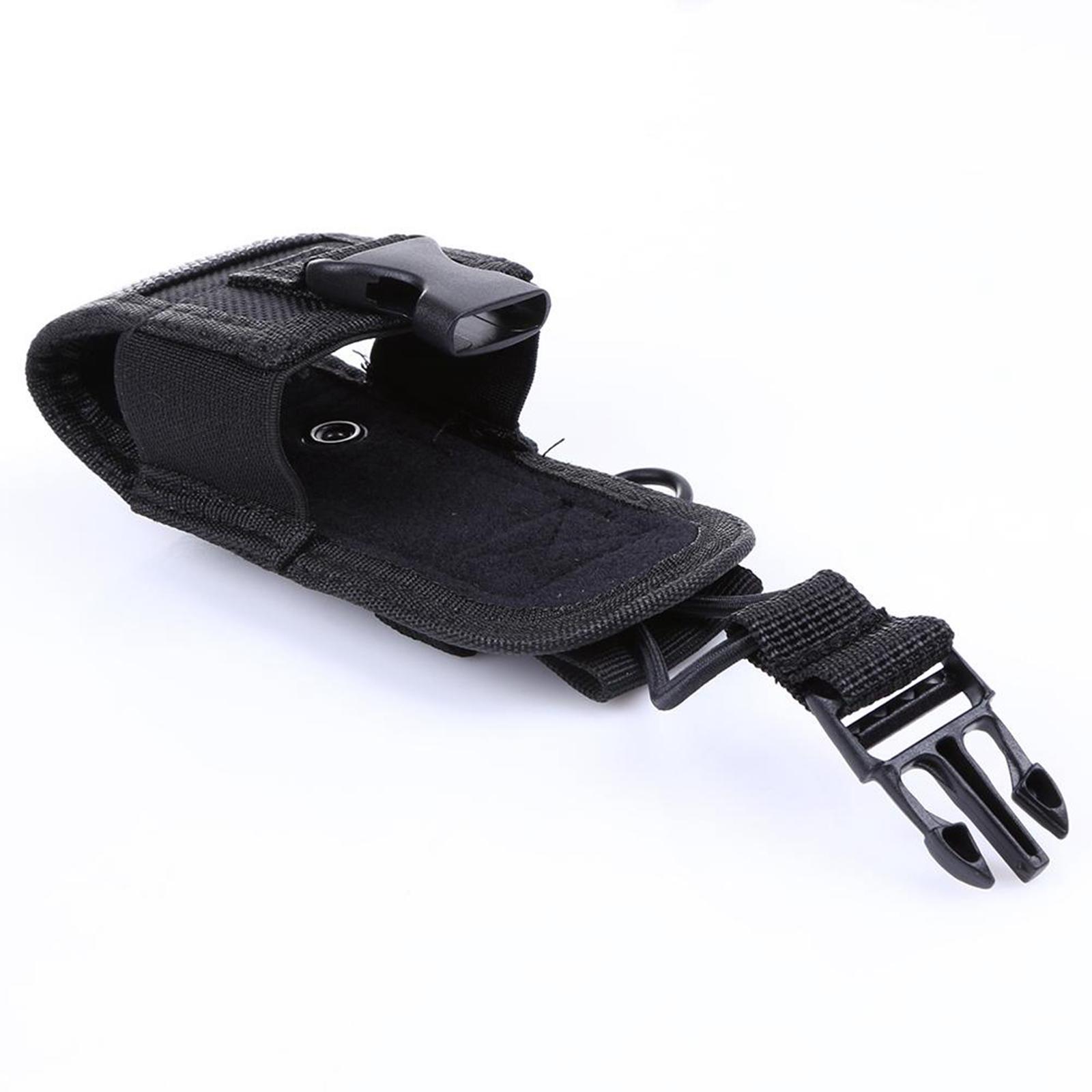 Radio Holder Case Holster Pouch Bag for BaoFeng UV5R Radio Talkie Black