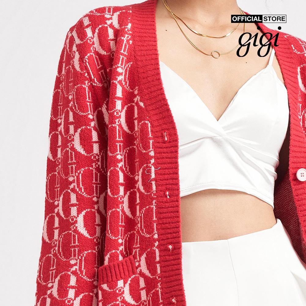 GIGI - Áo khoác cardigan nữ dáng dài thời trang G1302K222719