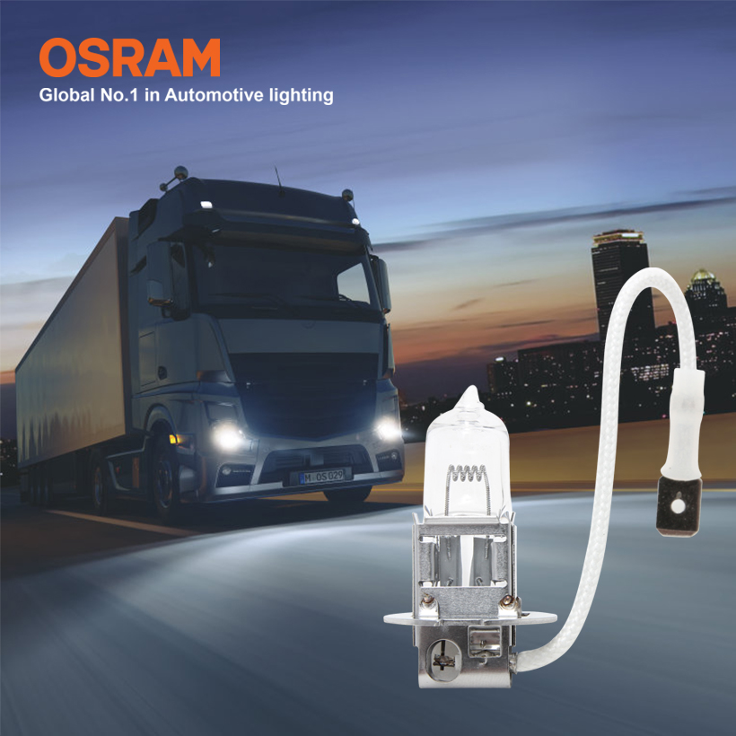 Bóng Đèn Halogen OSRAM Super Bright H3 24V 100W - Nhập Khẩu Chính Hãng