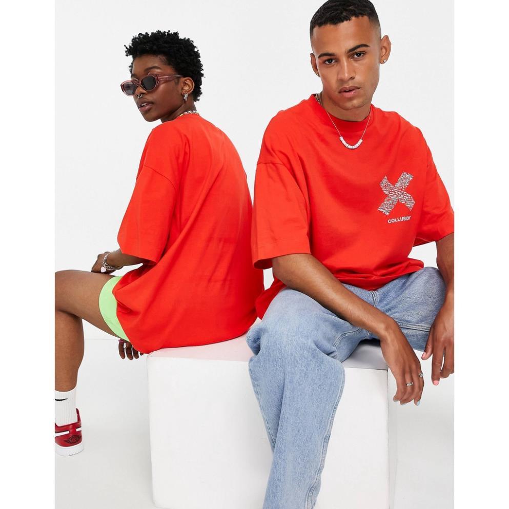 ÁO THUN VNXK IN HÌNH ĐỎ - COTTON 100% 4C FORM CHÂU ÂU