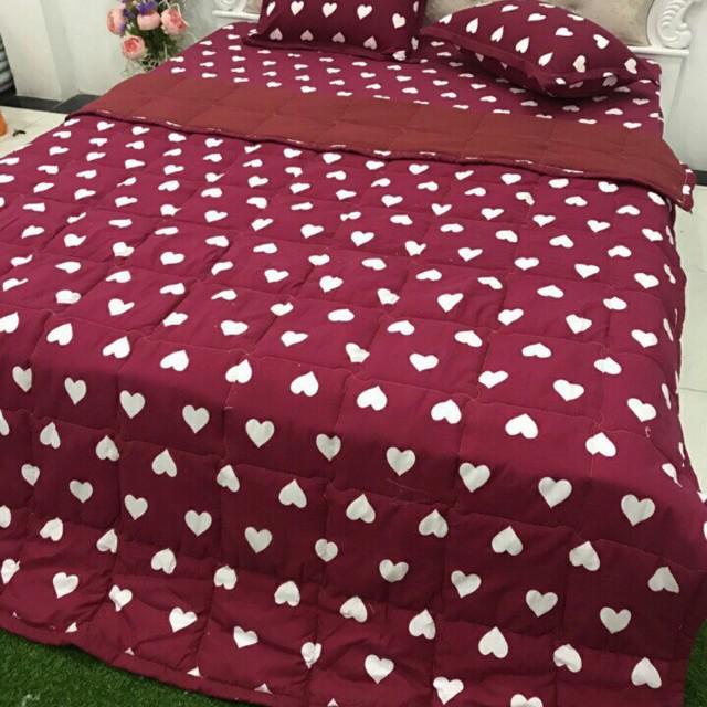 Trọn Bộ Chăn Ga Gối Cotton Hàn Quốc PLX27 Gosan Bedding dễ giặt máy không xù ưa nhìn dễ phối màu