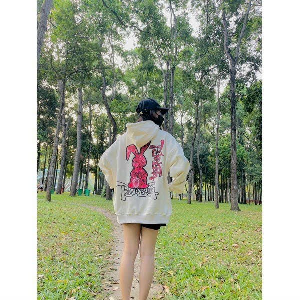 Áo hoodie gấu panda, áo khoác hoodie in chữ panta local brand form rộng nỉ bông hàn quốc đẹp ,mềm mịn có mũ 2 lớp dày Unisex Nam Nữ Couple Ulzzang KUN