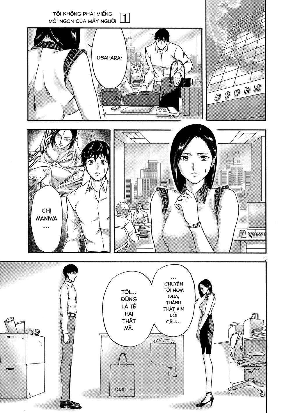 tôi không phải miếng mồi ngon của mấy người! chapter 2 5