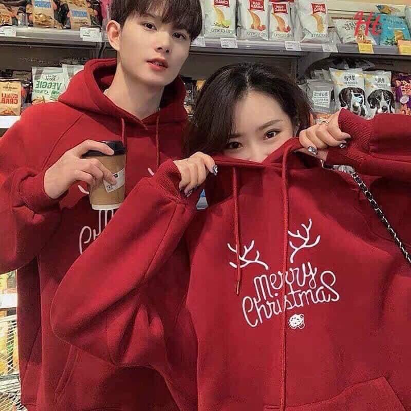 Áo hoodie Cotton Mery sừng đỏ H2A